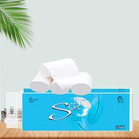 Dolloress! Roll Paper Toilet Paper Table Kitchen Paper Toilet Paper, Ultra-Soft, 12 Count