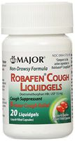 Robafen Cough Liquidgels Dextromethorphan HBr, USP 15mg, 20 Liquidgels