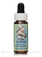 Flower Essence Services Supplement Dropper, White Chestnut, 0.25 Ounce