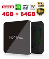 H96 MAX X2 Amlogic S905X2 Android 9.0 4GB DDR4 RAM 64GB ROM TV Box Android TV Box 4K Ultra HD Support 2.4G/5.8G Dual WiFi Bluetooth 4.0 HDMI 2.1 USB 3.0 with h9
