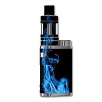Decal Sticker Skin WRAP Blue Smoke for Eleaf iStick Pico 75W TC