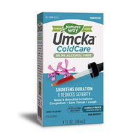 Nature's Way Umcka ColdCare Shortens Duration & Reduces Severity, 99.9% Alcohol-Free Drops, 1 Oz.