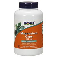 NOW Magnesium 400 mg,180 Capsules