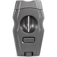Cigar Cutter V-Cut Stainless Steel Guillotine Sharpening Cut Blades(Silver)