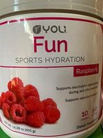 Yoli Fun Sports Hydration - Canister - Raspberry