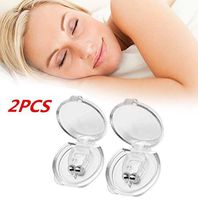 MJ-Brand Anti Snoring Nose Clip Anti Snoring Magnetic Nose Clip Anti Snoring Devices Anti Snore Clip Stop Snoring Anti Snoring Aid Sleep Device Magnetic (2 Packs)