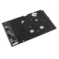 TBTeekk CD DVD Print Printer Printing Tray for Epson Photo RX590 RX595 RX610 Artisan 50 PX650 L800 L801 L805