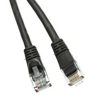 BattleBorn 100 Pack Lot - 1ft Cat5e Cat5 Ethernet Network LAN Patch Cable Cord RJ45 - Black