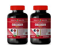 Joint Support Vitamins - HYDROLYZED Collagen PEPTIDES 3000MG - Collagen Pills for Joints and Bones - 2 Bottles 240 Capsules