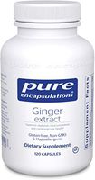 Pure Encapsulations - Ginger Extract - Hypoallergenic Zingiber Officinale Supplement - 120 Capsules