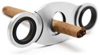 Stainless Steel V-Cut Rings Precision Cigar Cutter