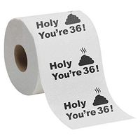 36th Birthday Gift Present Toilet Paper - Happy Thirty Sixth 36 Prank Funny Novelty Gag Joke Gift - Holy Crap