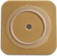 Convatec Sur-fit Natura Durahesive Cut-to-fit Skin Barrier without Tape Collar 5" L x 5" W Size Square Shape (Box of 10 Each)