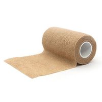 YYF Self Adherent Wrap Tape Vet Bulk 4" Stick Bandage Self Grip Roll Stretchable Bandage Wrap Vet Tape 4" Inches x 15' Feet (6 Rolls,12 Rolls,18 Rolls,24 Rolls,Single Roll)
