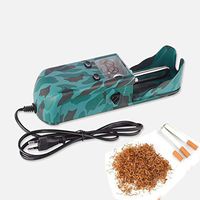 Mini Cigarette Automatic Rolling Maker, 6.5 mm Slim Tube auto Cigarette Machine, Camouflage Electric Cigarette Tobacco Rolling Automatic Roller Maker Machine, with Clear Hopper