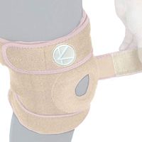 Adjustable Knee Brace Support - Plus Size Knee Brace for ACL, MCL, LCL, Sports, Meniscus Tear. Open Patella Knee Brace for Arthritis Pain and Support for Women, Men, Youth (XS/S/M/L Nude)