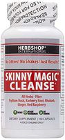 Skinny Magic Cleanse - Fiber - 1 A Day- 60 Day Supply - Fast Acting - 60 Capsules - Support Proper Function of The Digestive System