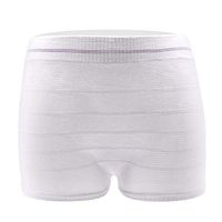 Mesh Postpartum Underwear High Waist Disposable Post Bay C-Section Recovery Maternity Panties for Women (White-6 Pack, Xx-Large)
