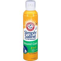 Arm & Hammer Simply Saline 3-in-1 Wound Care, 7.4 Ounces each (Value Pack of 2)