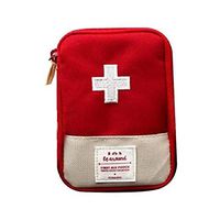 YUANZHOU Portable Empty First Aid Bag - Traveling Medical Kit Household First Aid Small Emergency Storage Bag for Home, Outdoor Survival