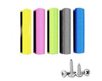 Black Temptation Set of 5 Universal Sponge Mop Replacement Heads, 10inch [C]