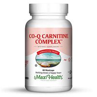 Maxi Health Coq Carnitine Complex - Coenzyme Q10 & L-Carnitine - Heart Health - 60 Capsules - Kosher
