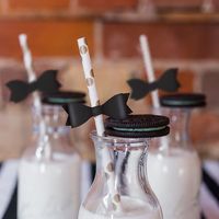 Weddingstar Miniature Classic Paper Bows, Black