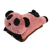 Panda Heat Hot Water Bottle Electric Rechargeable Heating Pads Portable Heat Warming Bag Winter Hand Warmer Pocket Safe Explosion-Proof Zippered Bag Detachable Velvet Cover Pain Relief Hot Water Sack