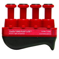 CanDo 10-3772 Digi-Flex LiTE Exerciser, Light, Red