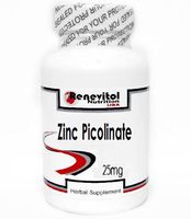 Zinc Picolinate 25mg 200 Capsules ~ Renevitol