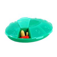 Apex 7 Compartment Weekly Pill Turtle - Small (Green)
