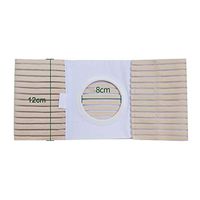 Medical Elastic Ostomy Hernia Belt for Colostomy Patients to Prevent Parastomal Hernia Stoma Opening,12cm,M