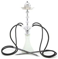 4 hose28" LARGE Hookah shisha nargila bar narguile nargile glass water Vase new