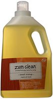 Zum Laundry Soap,Sweet Orange,64 oz.(2-Pack)