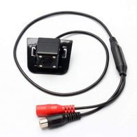 RED WOLF Rear View Backup Camera Aftermarket for Toyota Prius 2012 2013 2014 Waterproof with Guideline Night Vision