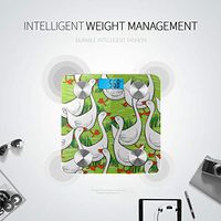 Beautiful Swan Cartoon Smart Weight Digital Scale Smart Body Scale Best Weight Scale Tracks 8 Key Compositions Analyzer Sync with Fitness Apps 400 Lbs
