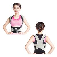 Vankcp Posture Corrector for Women Men Kids, Adjustable Back Brace Posture Corrector for Teenagers Upper Back Straightener Support to Improve Slouch, Prevent Humpback, Relieve Back Pain (XS)
