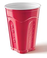 Solo Squared Red Cups, 18 Oz, 144 Count (144 Count, Red)