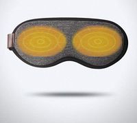 USB Powered Heated Sleep Mask for Soothing Tired Irritated Dry Eyes, Heated Eye Mask, Heating Eye Massager with Steam Generating Function, Hot Compress Mask