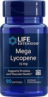 Life Extension Mega Lycopene Extract 15 Mg, 90 softgels (00455)