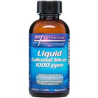 Liquid Colloidal Silver 1,000ppm 2 Ounces