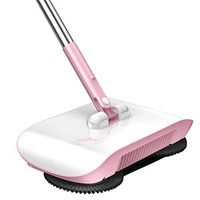 SADDPA Automatic Hand Push Sweeper Magic Rotate Broom No Electric Household Cleaning Tool P7Ding (Color : Pink)