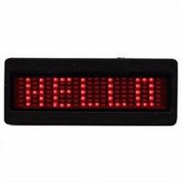 LED Digital Scrolling Message Name Tag ID Badge