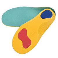Orthotic Insoles for Kids Prevent Flatfoot, Foot Valgus, Foot Pronation etc Breathable Shockproof 3D Shoe Pads Inserts Boys Girls (XS)