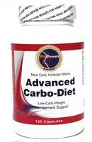 Advanced Carbo Diet # Fat and Carb Blockers with Phaseolus Vulgaris (White Kidney Bean Extract), Gymnema Sylvestris, Guarana, Coleus Forskolii, Chromium Polynicotinate 240 Capsules (2 Bottles)