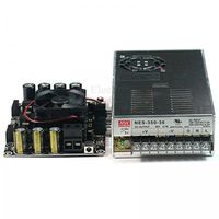 2 X 300W Class D Audio Amplifier TAS5630 w Mean Well 36V 350W Power Supply