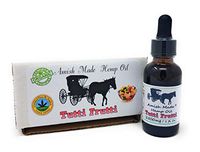 Flavored Amish Made Hemp Oil, 2500 mg Flavor You can Taste! (Tutti Fruity)
