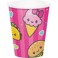 Creative Converting 331764 HOT/COLD CUPS 9OZ, Multicolor
