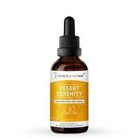 Desert Serenity Tincture Alcohol-Free Extract, Organic (Eleuthero Root, Siberian Ginseng, Rhodiola Root, Schisandra Berry, Cordyceps Mushroom) Tincture Supplement (2 FL OZ)