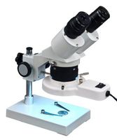OMAX 20X-40X-80X Binocular Stereo Microscope with 8W Fluorescent Ring Light